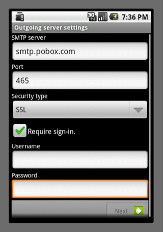 Select E-mail