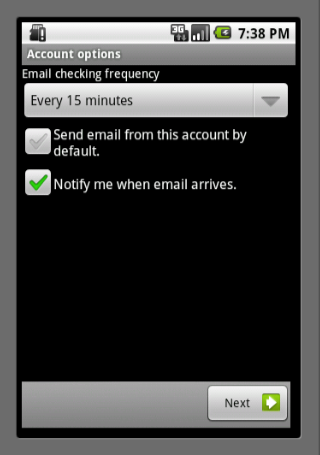 Account Options