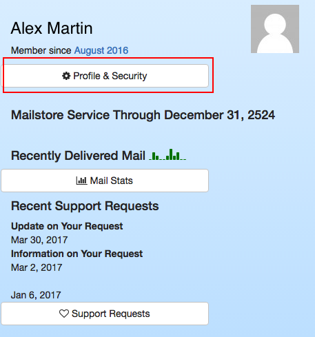 Setting up a po box discount