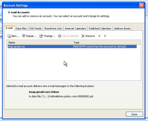 Create New Account
